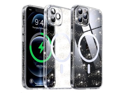 57141 techsuit kryt sparkleskin magsafe series pre iphone 12 pro priehladny
