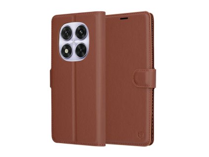 53025 6 techsuit leather folio puzdro pre xiaomi redmi note 14 pro 5g poco x7 hnede brown
