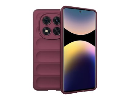 58638 techsuit magic shield kryt pre xiaomi redmi note 14 pro 5g poco x7 bordovy