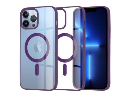 12862 7 techsuit magsafe pro obal na iphone 13 pro max fialova