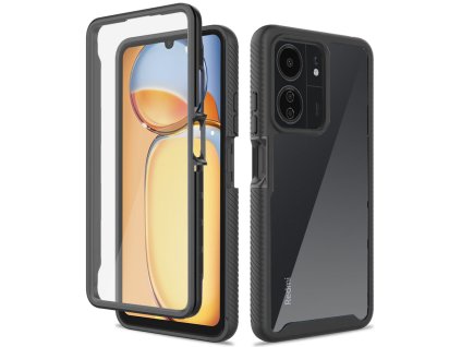 30937 techsuit ochranny kryt defense360 pro ochranne sklo na displej xiaomi redmi 13c 4g 13c 5g poco m6 c65 cierna