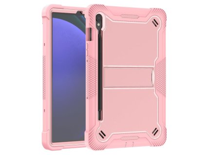 30631 2 techsuit ochranny kryt rugged tabshell ochranna folia na displej samsung galaxy tab s9 ruzovo zlata