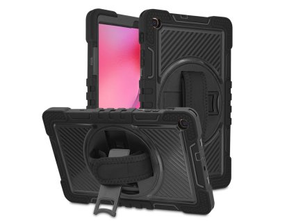 6328 5 techsuit ochranny obal stripeshell 360 samsung galaxy tab a8 10 5 2021 cierna