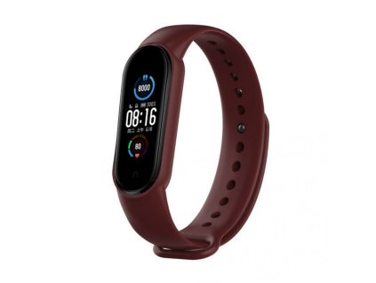 14821 techsuit remienok w013 xiaomi mi band 5 5 nfc 6 6 nfc amazfit band 5 tmava cervena