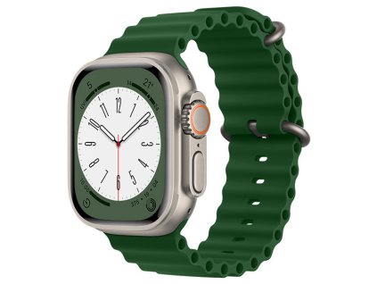 14962 techsuit remienok w038 apple watch 1 2 3 4 5 6 7 8 se se 2 38 40 41mm army green