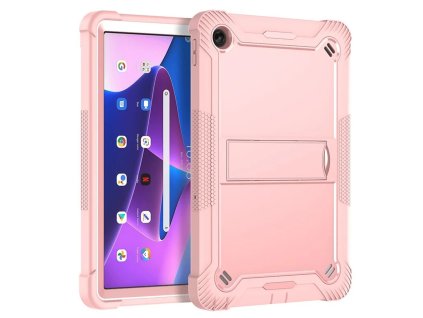 35548 7 techsuit rugged tabshell obal ochranne sklo lenovo tab m10 3 generacia tb328fu tb328xu ruzove zlato