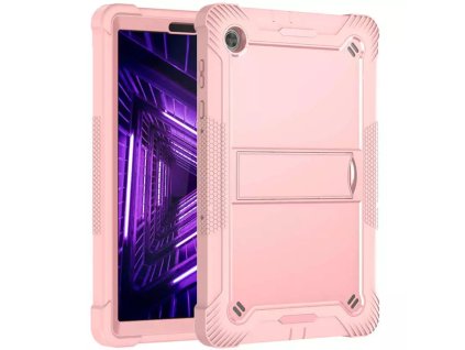 35557 techsuit rugged tabshell obal ochranne sklo lenovo tab m10 plus fhd tb x606f ruzove zlato