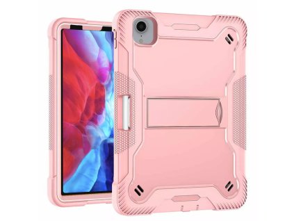 47547 techsuit rugged tabshell obal a ochranne sklo pre ipad pro 12 9 2018 2020 2021 2022 ruzovo zlata