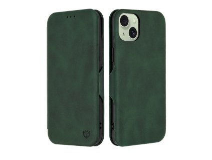 17968 5 techsuit safe wallet plus otvaraci obal na iphone 15 plus green