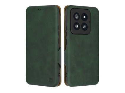 32410 6 techsuit safe wallet plus otvaracie ochranne puzdro xiaomi 14 pro zelena