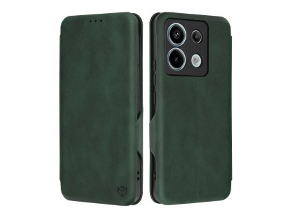36376 6 techsuit safe wallet plus otvaracie ochranne puzdro xiaomi redmi note 13 pro 5g poco x6 zelene
