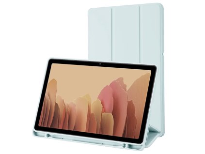 30439 techsuit sklopny obal flex trifold s drziakom na pero samsung galaxy tab a7 10 4 2020 t500 t505 sky modra