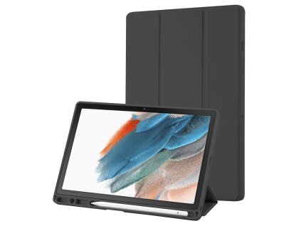 30505 techsuit sklopny obal flex trifold s drziakom na pero samsung galaxy tab a8 10 5 2021 cierna