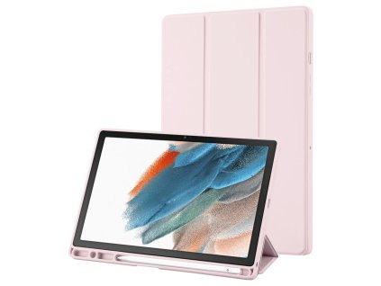 30508 techsuit sklopny obal flex trifold s drziakom na pero samsung galaxy tab a8 10 5 2021 ruzova