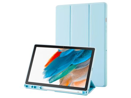 30514 6 techsuit sklopny obal flex trifold s drziakom na pero samsung galaxy tab a8 10 5 2021 sky modra