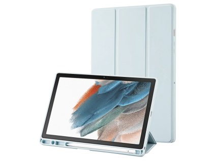 30514 techsuit sklopny obal flex trifold s drziakom na pero samsung galaxy tab a8 10 5 2021 sky modra