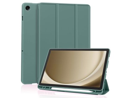 30427 techsuit sklopny obal flex trifold s drziakom na pero samsung galaxy tab a9 plus zelena