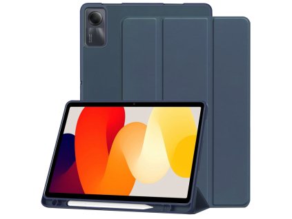 30970 techsuit sklopny obal flex trifold s drziakom na pero xiaomi redmi pad se 11 tmavo modra