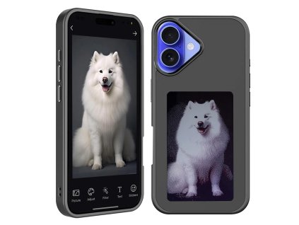 43944 techsuit smartscreen nfc puzdro na iphone 16 plus cierna