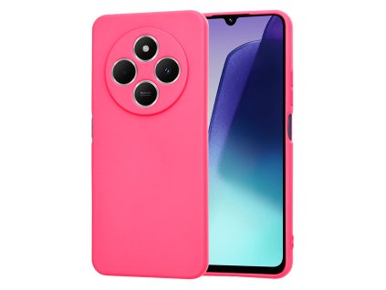 58038 techsuit softflex kryt pre xiaomi redmi 14c poco c75 vyrazne ruzovy hot pink