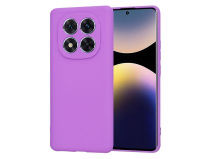 54330 5 techsuit softflex kryt pre xiaomi redmi note 14 pro 5g poco x7 fialovy