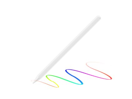 48801 techsuit stylus pero ac20 pro pre ipad bluetooth magneticke nabijanie palm rejection 70mah 5v biela