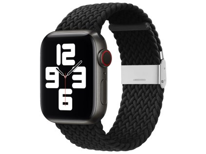 49803 techsuit watchband w032 remienok pre apple watch 1 2 3 4 5 6 7 8 9 10 se se 2 38 40 41 42 mm cierny