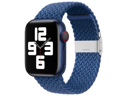 49830 techsuit watchband w032 remienok pre apple watch 1 2 3 4 5 6 7 8 9 10 se se 2 ultra ultra 2 42 44 45 46 49 mm modry atlantic blue