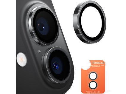53817 1 torras lensguard camera protector ochranne sklo objektivu pre iphone 16 plus cierne