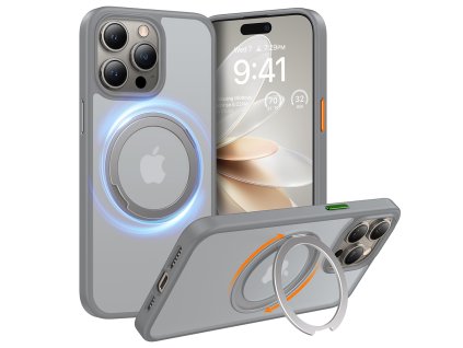 54432 torras ostand pro series kryt pre iphone 15 pro max titanium grey