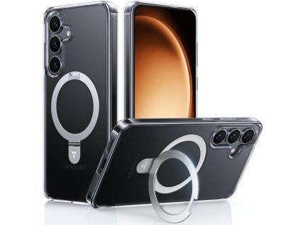 53580 2 torras ostand series puzdro pre samsung galaxy s25 plus cire clear