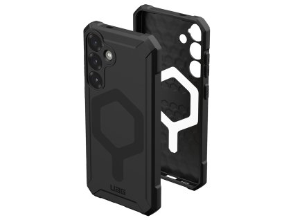 54051 uag essential armor magsafe kryt pre samsung galaxy s25 plus cierny