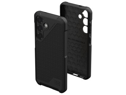 54522 uag metropolis lt magsafe kryt pre samsung galaxy s25 kevlar black