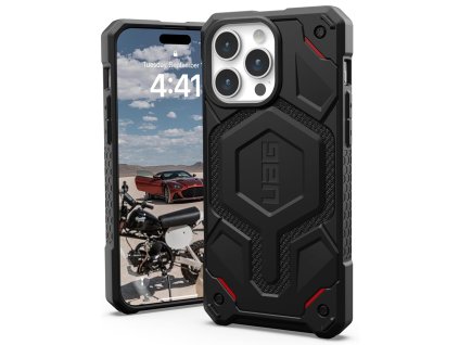 42783 uag monarch pro extremne odolny kryt na iphone 15 pro max kevlar cierna