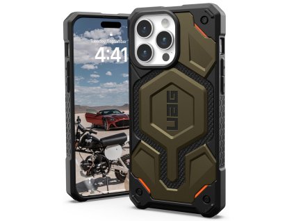 42786 uag monarch pro extremne odolny kryt na iphone 15 pro max kevlar element zelena