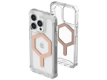 43542 uag plyo magsafe extremne odolny kryt na iphone 15 pro max ladovo ruzovo zlata