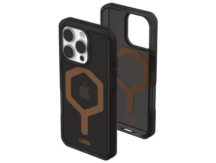 43518 uag plyo magsafe extremne odolny kryt na iphone 16 pro cierno bronzova