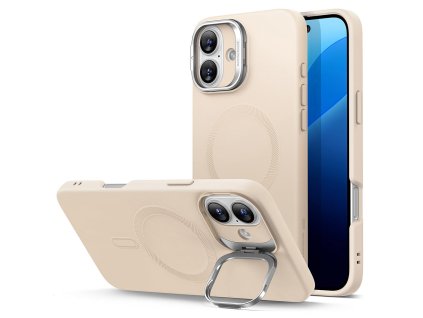 58707 esr cloud soft halolock kickstand kryt na iphone 16 plus svetlo bezovy