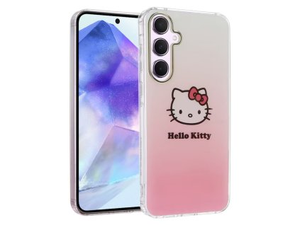 71358 1 hello kitty hardcase iml gradient electrop kitty head hkhcsa55hdgkep puzdro na samsung galaxy a55 5g ruzove