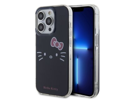 59031 hello kitty hardcase iml kitty face kryt na iphone 15 pro max cierny