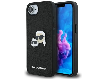 72300 karl lagerfeld hardcase glitter fixed kryt na iphone 16e karl choupette head