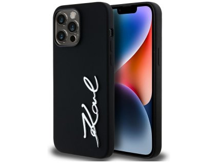 58698 karl lagerfeld silicone kryt na iphone 14 pro max karl script
