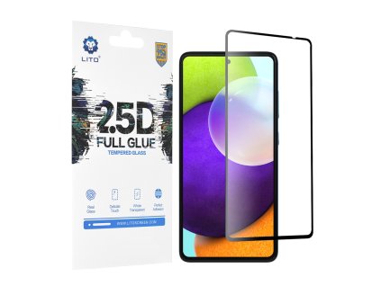 68577 lito 2 5d fullglue glass ochranne sklo na samsung galaxy a52 4g a52 5g a52s 5g cierne