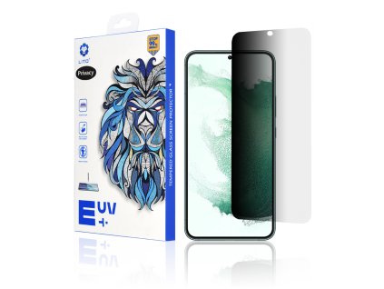 64470 lito 3d uv glass ochranne sklo na samsung galaxy s22 plus 5g s23 plus privacy
