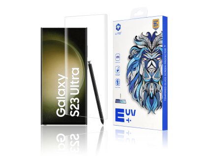 64584 lito 3d uv glass ochranne sklo na samsung galaxy s23 ultra cire