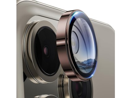 61083 lito s camera glass protector sklo na kameru iphone 16 pro iphone 16 pro max pieskovy titan