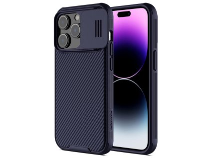 60774 nillkin camshield pro magnetic kryt na iphone 16 pro max tmavo fialovy