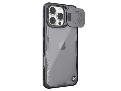 60960 nillkin iceblade prop bez vyrezu na kameru kryt na iphone 16 pro cierny