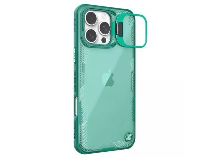 60921 nillkin iceblade prop s vyrezom na kameru kryt na iphone 16 pro zeleny