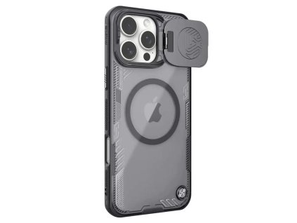 60948 nillkin iceblade prop magnetic bez vyrezu na kameru kryt na iphone 16 pro cierny
